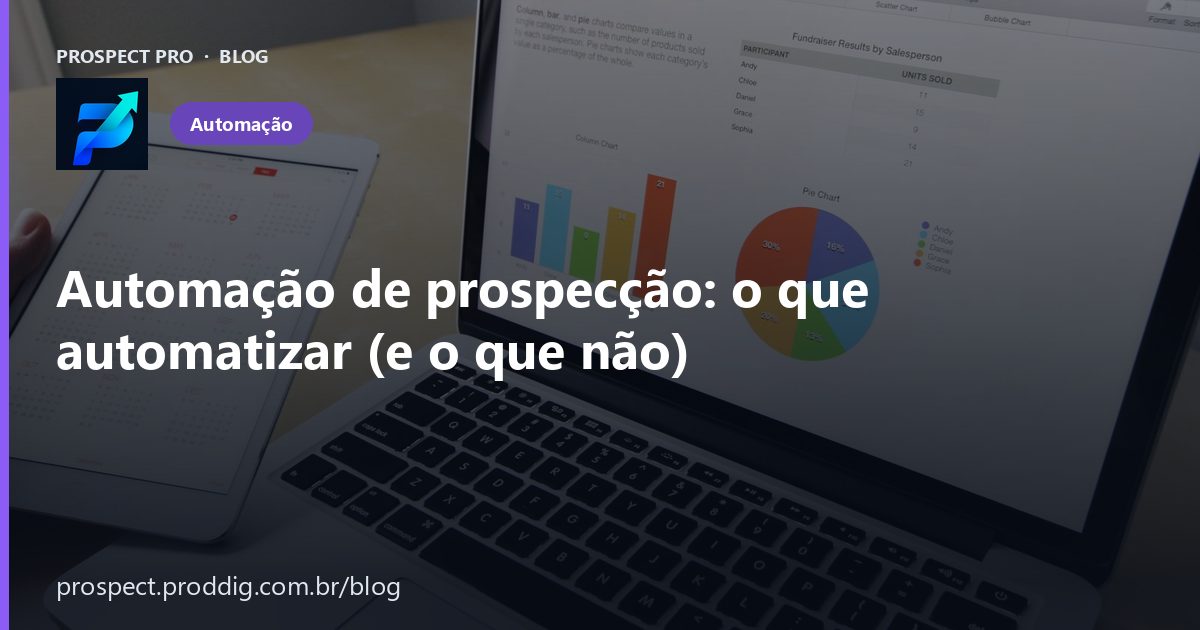 Automação de prospecção: o que automatizar (e o que nunca automatizar)